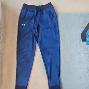 Under Armour Kids' Blue Textured Joggers